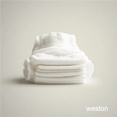 مواد حفاضات الأطفال الخام